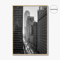 Dallas Skyline Black and White Fine Art Photo Print, Downtown Texas USA Poster