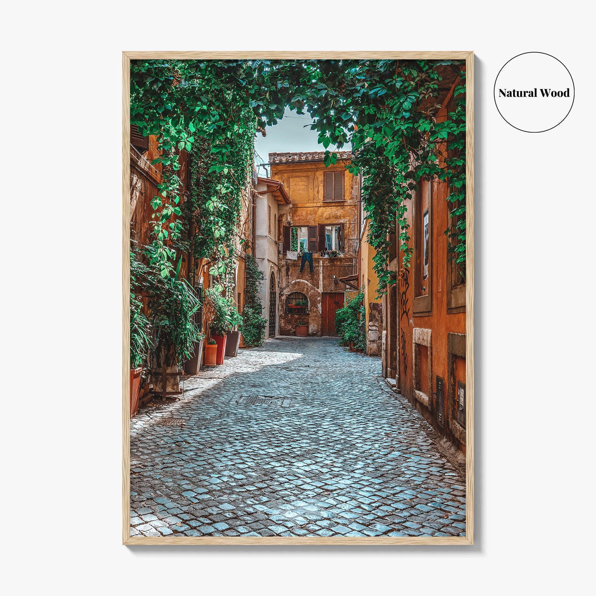 Trastevere Fine Art Photo Print, Rome Italy Wall Poster, Lazio, Architecture