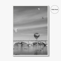 Lake Havasu City Black and White Fine Art Photo Print, London Bridge Arizona Poster