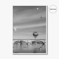 Lake Havasu City Black and White Fine Art Photo Print, London Bridge Arizona Poster