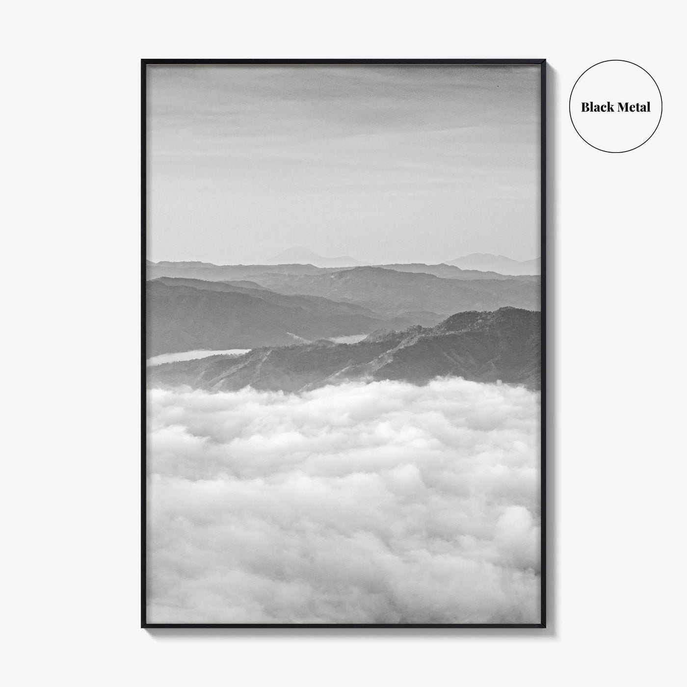 El Salvador Black and White Fine Art Photo Print, Central America Wall Decor Poster
