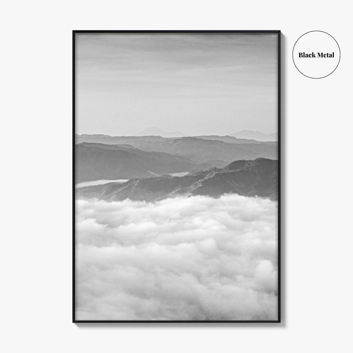 El Salvador Black and White Fine Art Photo Print, Central America Wall Decor Poster