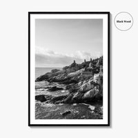 Haedong Yonggungsa Temple Black and White Fine Art Photo Print, Busan South Korea Poster