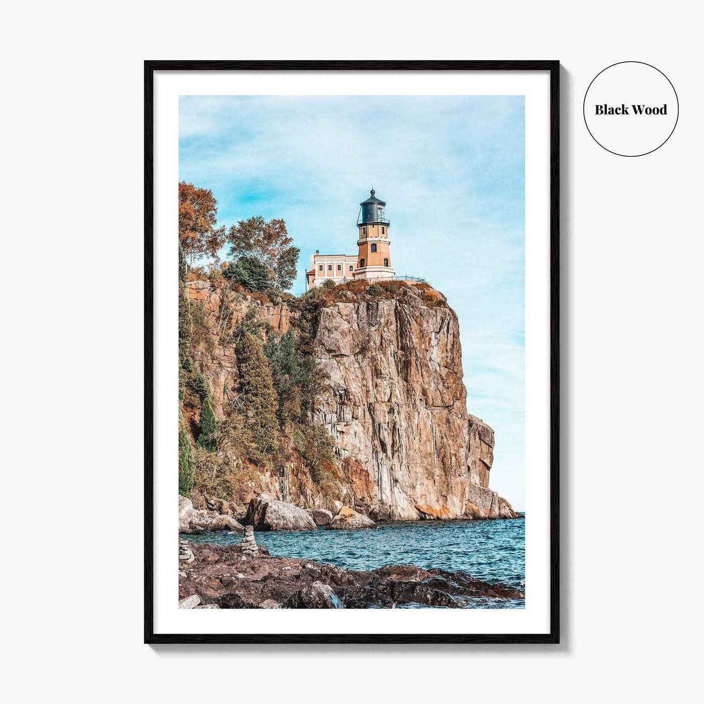 Split Rock Lighthouse Fine Art Photo Print, Lake Superior, North Shore Minnesota Poster