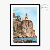 Split Rock Lighthouse Fine Art Photo Print, Lake Superior, North Shore Minnesota Poster