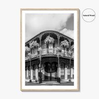 New Orleans Black and White Fine Art Photo Print, French Quarter Louisiana Poster