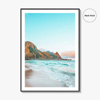 Tunnels Beach Fine Art Photo Print, Kauai Hawaii, Wall Art Poster, Hanalei, Haena