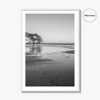 Avila Beach Black and White Fine Art Photo Print, San Luis Obispo California Poster