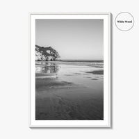 Avila Beach Black and White Fine Art Photo Print, San Luis Obispo California Poster