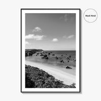 Okinawa Black and White Fine Art Photo Print, Japan Seascape Poster, Ryukyu Islands, Asia