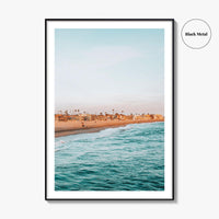Seal Beach Fine Art Photo Print, Orange County California, Coastal Wall Decor Poster, USA