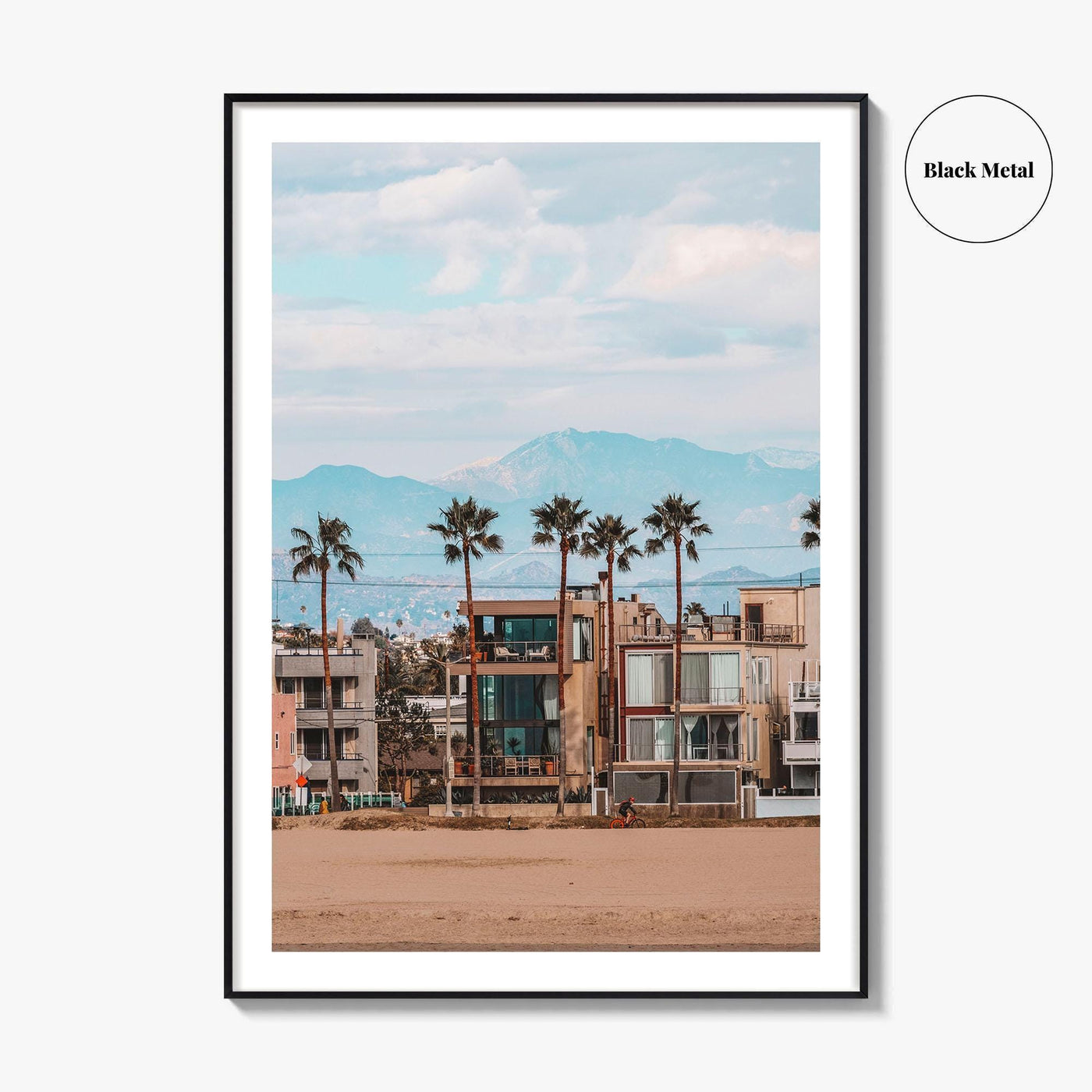 Venice Beach Fine Art Photo Print, Los Angeles California Wall Poster, Boardwalk Palm Trees