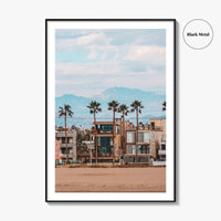 Venice Beach Fine Art Photo Print, Los Angeles California Wall Poster, Boardwalk Palm Trees