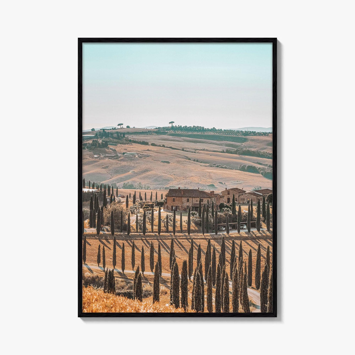 Tuscany Fine Art Photo Print, Agriturismo Baccoleno, Val d'Orcia, Siena, Italy, Wall Decor Poster