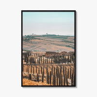 Tuscany Fine Art Photo Print, Agriturismo Baccoleno, Val d'Orcia, Siena, Italy, Wall Decor Poster