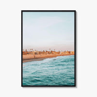 Seal Beach Fine Art Photo Print, Orange County California, Coastal Wall Decor Poster, USA