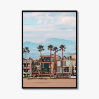 Venice Beach Fine Art Photo Print, Los Angeles California Wall Poster, Boardwalk Palm Trees