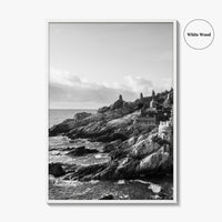 Haedong Yonggungsa Temple Black and White Fine Art Photo Print, Busan South Korea Poster
