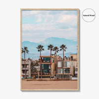 Venice Beach Fine Art Photo Print, Los Angeles California Wall Poster, Boardwalk Palm Trees
