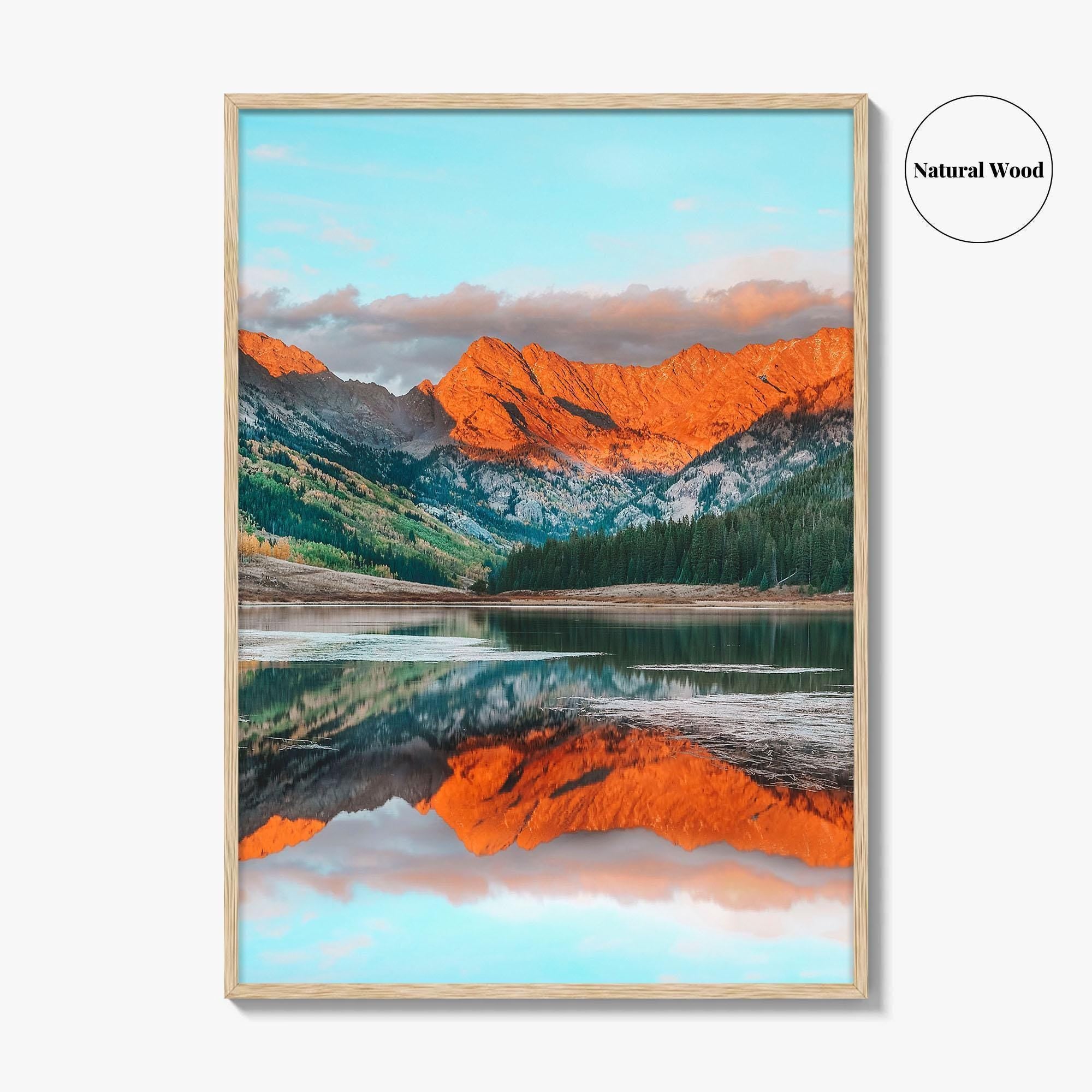 Vail Fine Art Photo Print, Piney Lake, Colorado, Rocky Mountains, USA Poster, Wall Decor