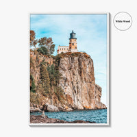 Split Rock Lighthouse Fine Art Photo Print, Lake Superior, North Shore Minnesota Poster