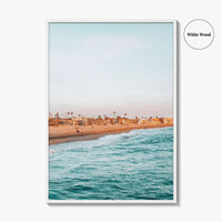 Seal Beach Fine Art Photo Print, Orange County California, Coastal Wall Decor Poster, USA