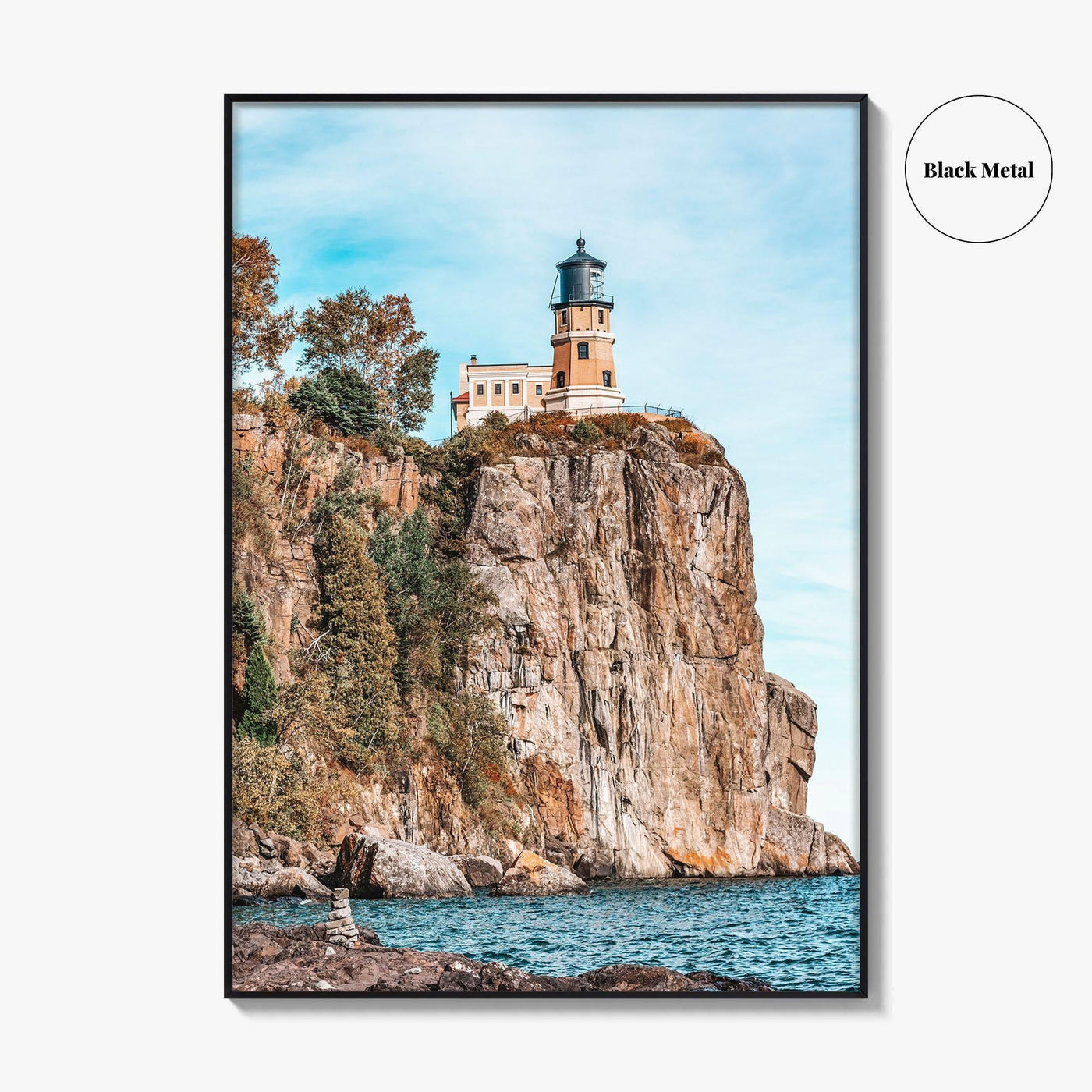 Split Rock Lighthouse Fine Art Photo Print, Lake Superior, North Shore Minnesota Poster
