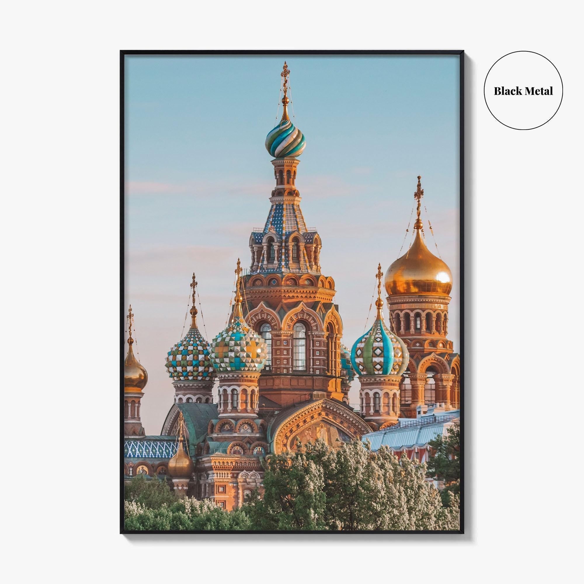 St Petersburg Russia Fine Art Photo Print, Church of Savior on Spilled Blood