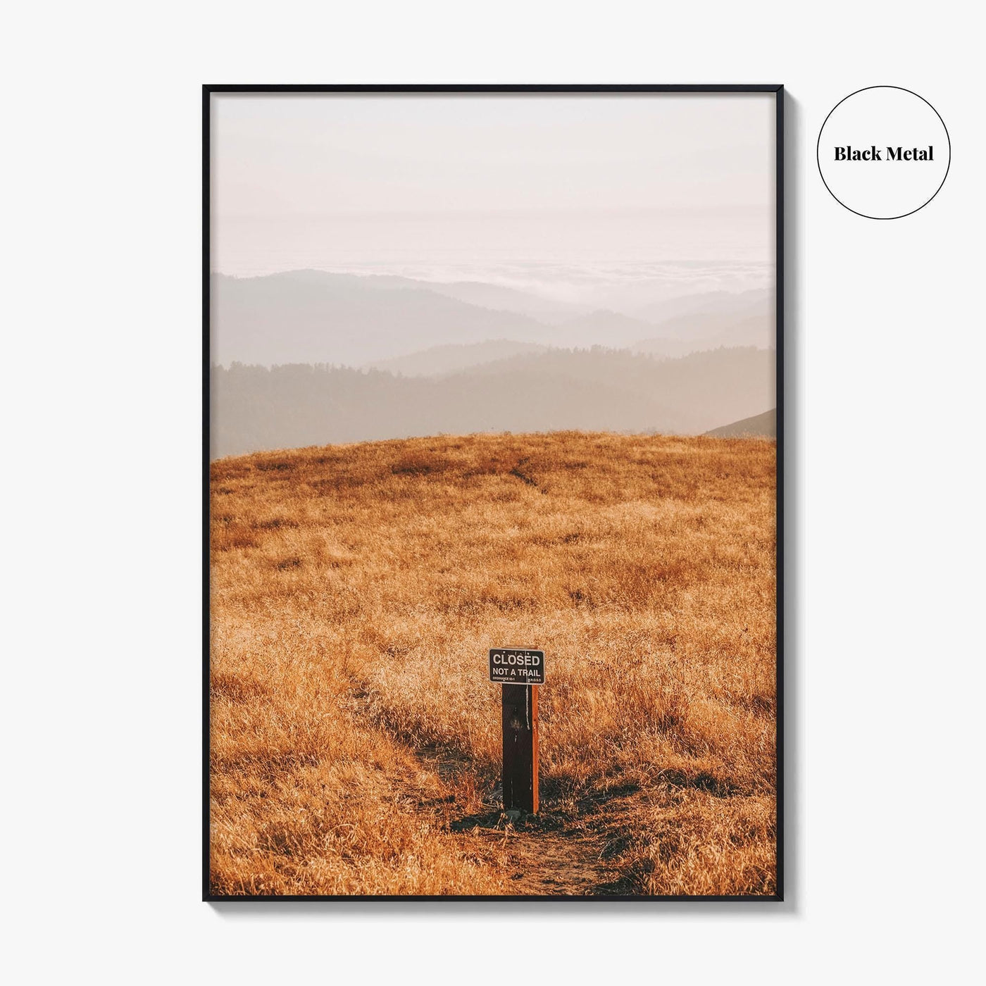 Borel Hill Fine Art Photo Print, Santa Cruz Mountains California USA, Mountain View, Poster