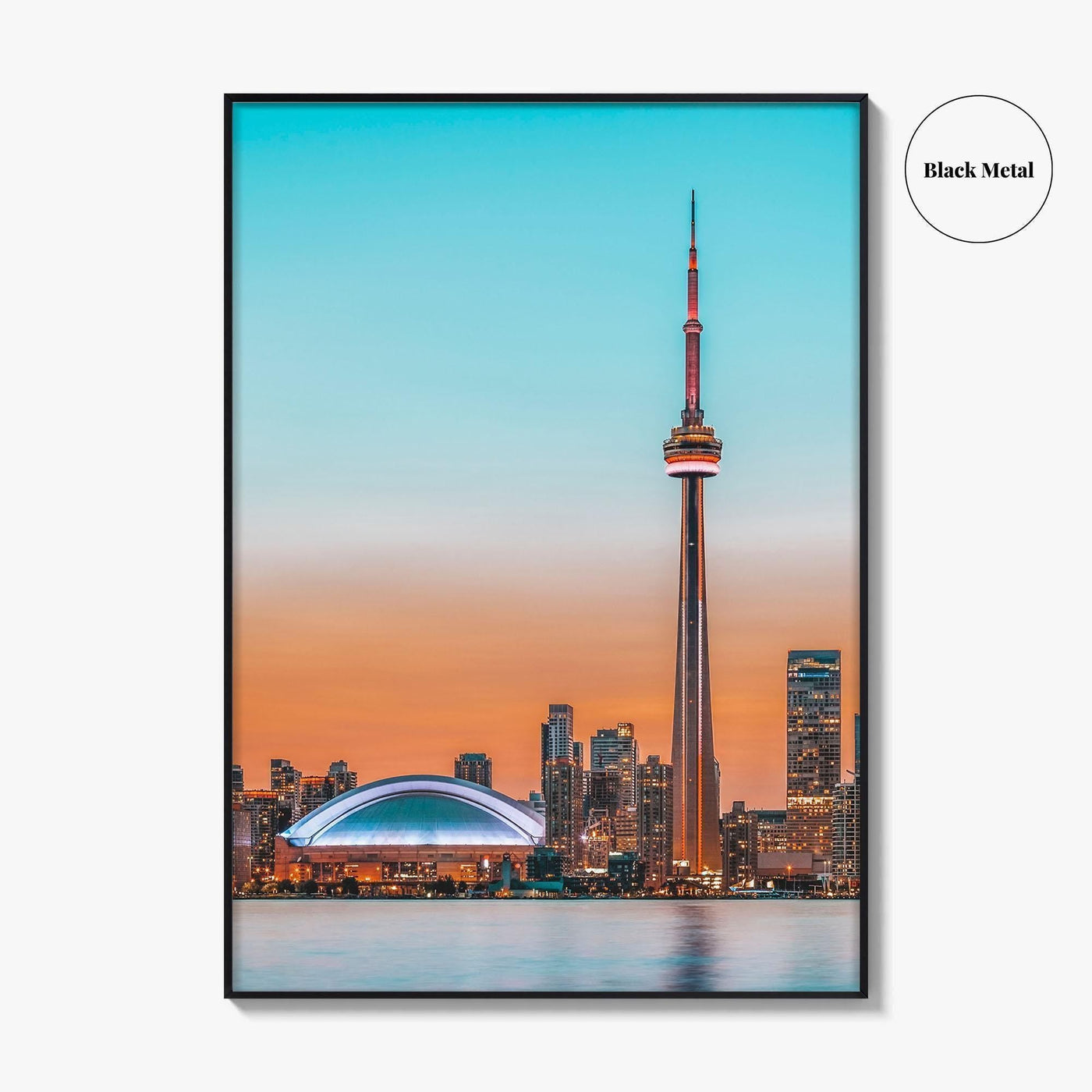 Toronto Skyline Fine Art Photo Print, Lake Ontario, Canada, Wall Decor Poster
