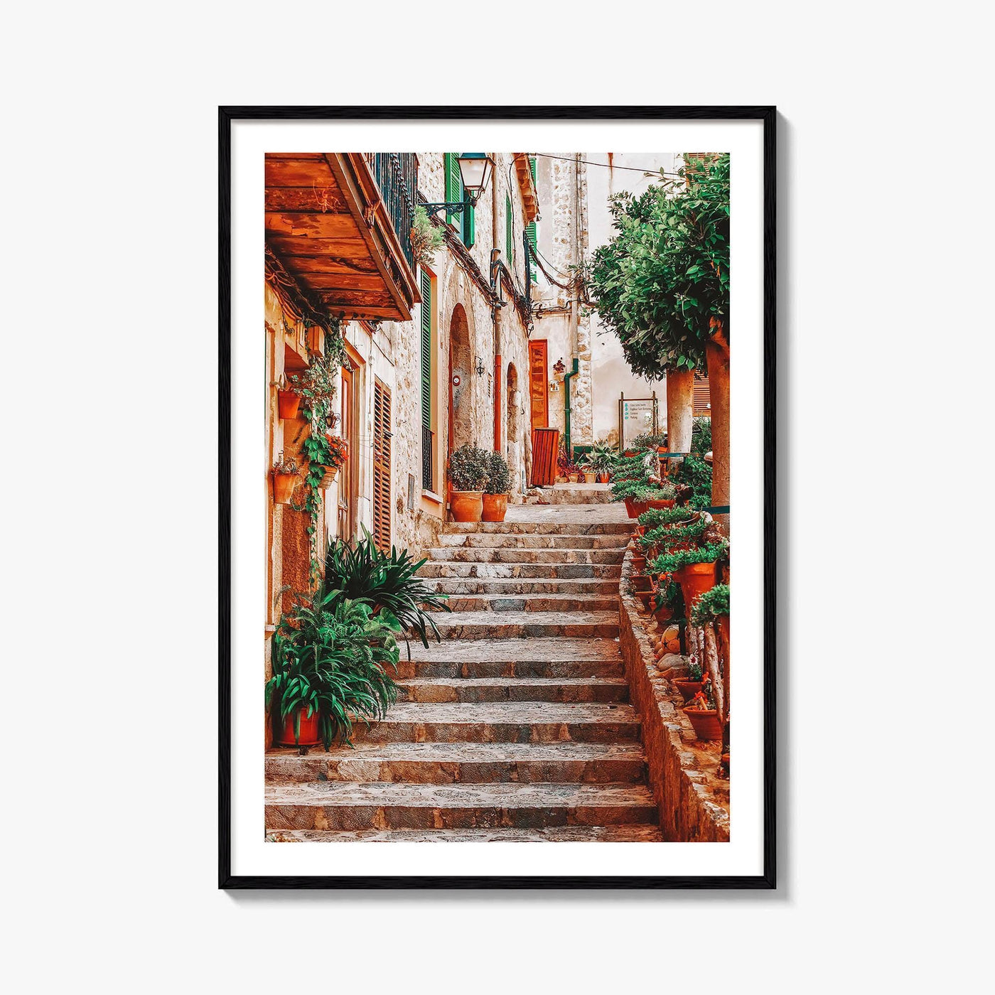 Valldemossa Mallorca Spain Fine Art Photo Print, Village Street Wall Poster, Balearic Islands Majorca