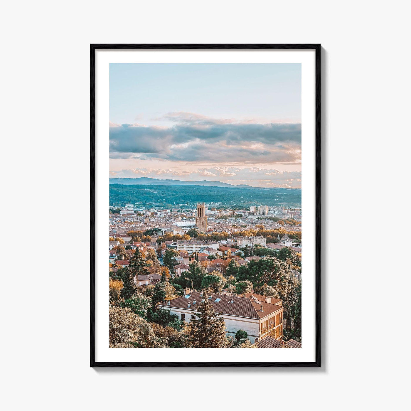 Aix-en-Provence Fine Art Photo Print, Panoramic, France Travel Wall Poster