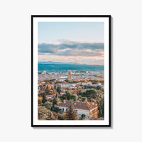 Aix-en-Provence Fine Art Photo Print, Panoramic, France Travel Wall Poster