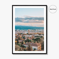 Aix-en-Provence Fine Art Photo Print, Panoramic, France Travel Wall Poster