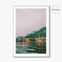 Lake Como Fine Art Photo Print, Lago di Como, Lombardy Italy Wall Poster, Boat