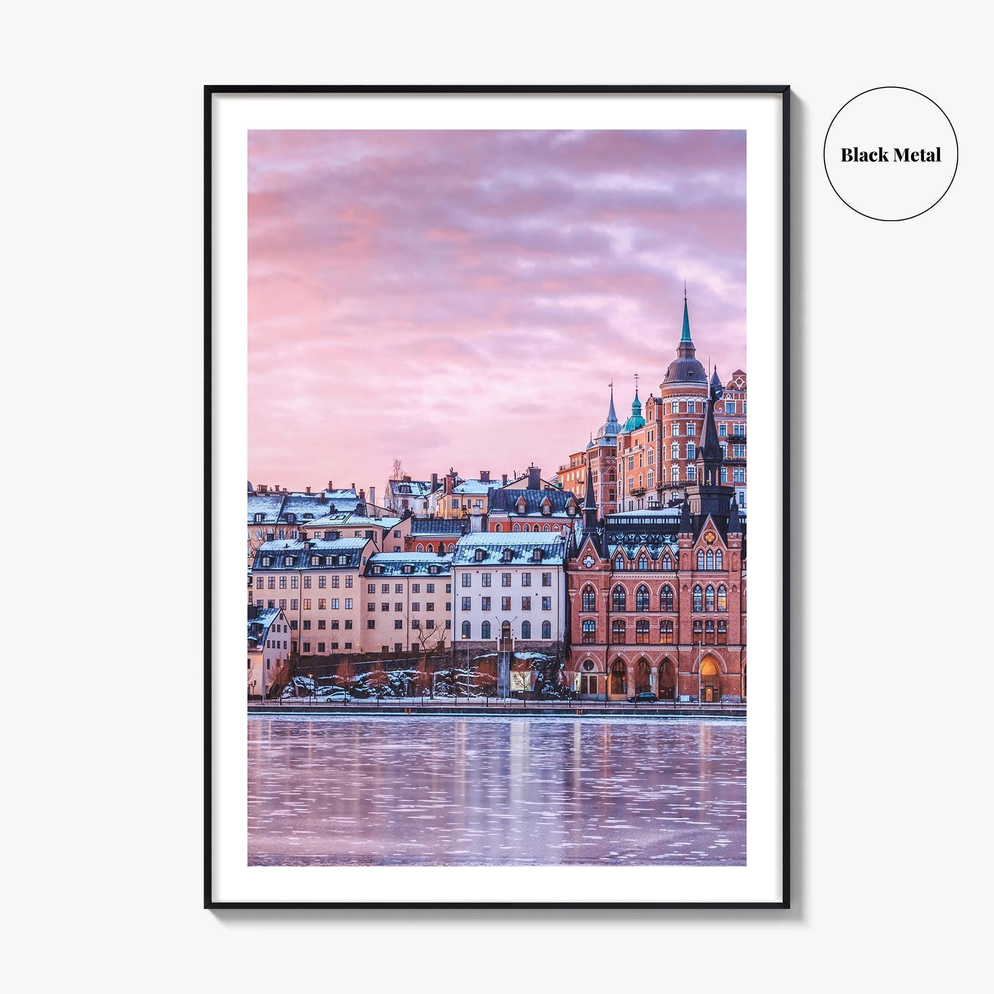 Stockholm Fine Art Photo Print, Södermalm, Mariaberget, Lake Mälaren