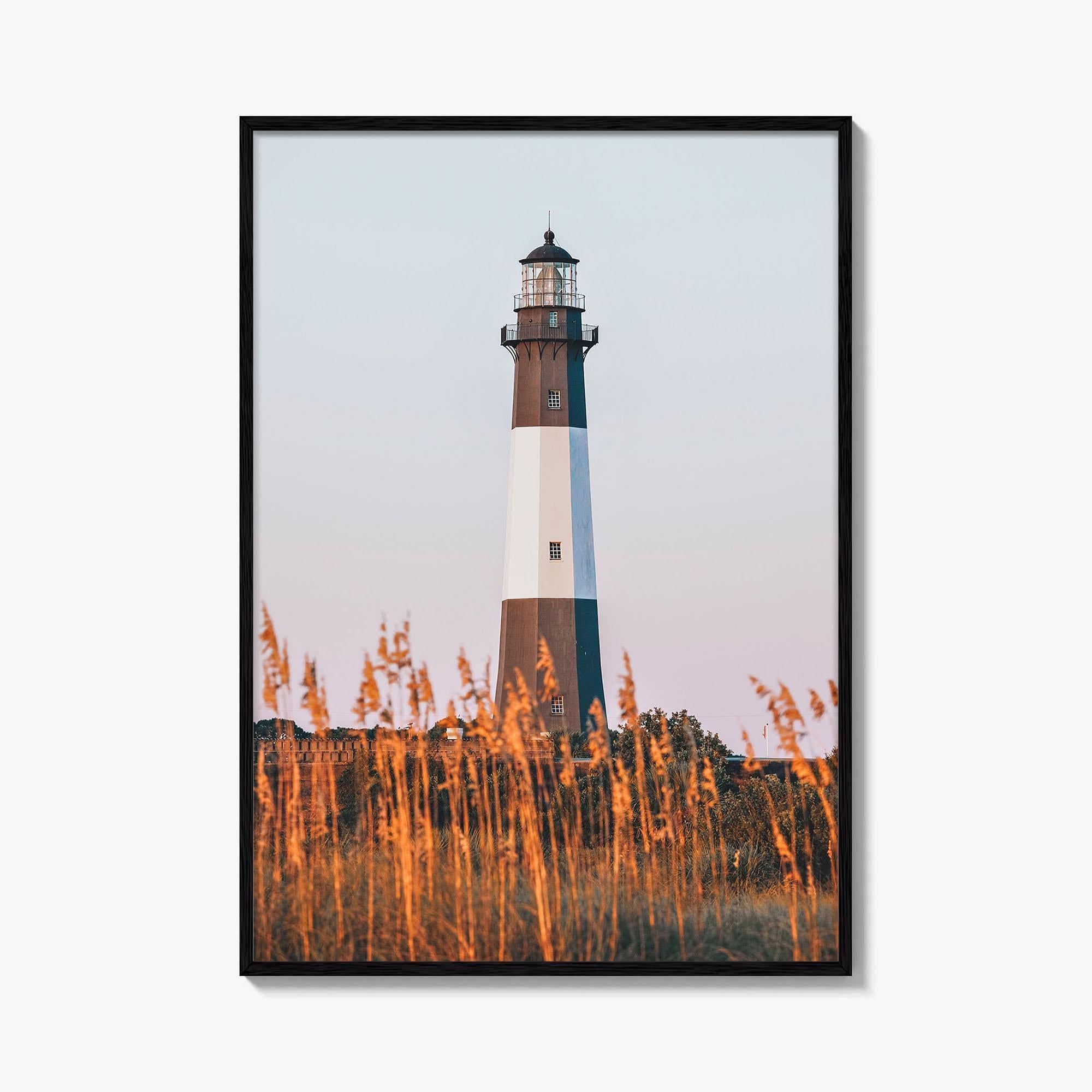 Tybee Island Fine Art Photo Print, Lighthouse, Savannah, Georgia, USA, Wall Decor, Poster