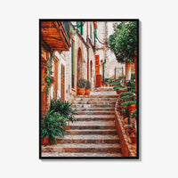Valldemossa Mallorca Spain Fine Art Photo Print, Village Street Wall Poster, Balearic Islands Majorca