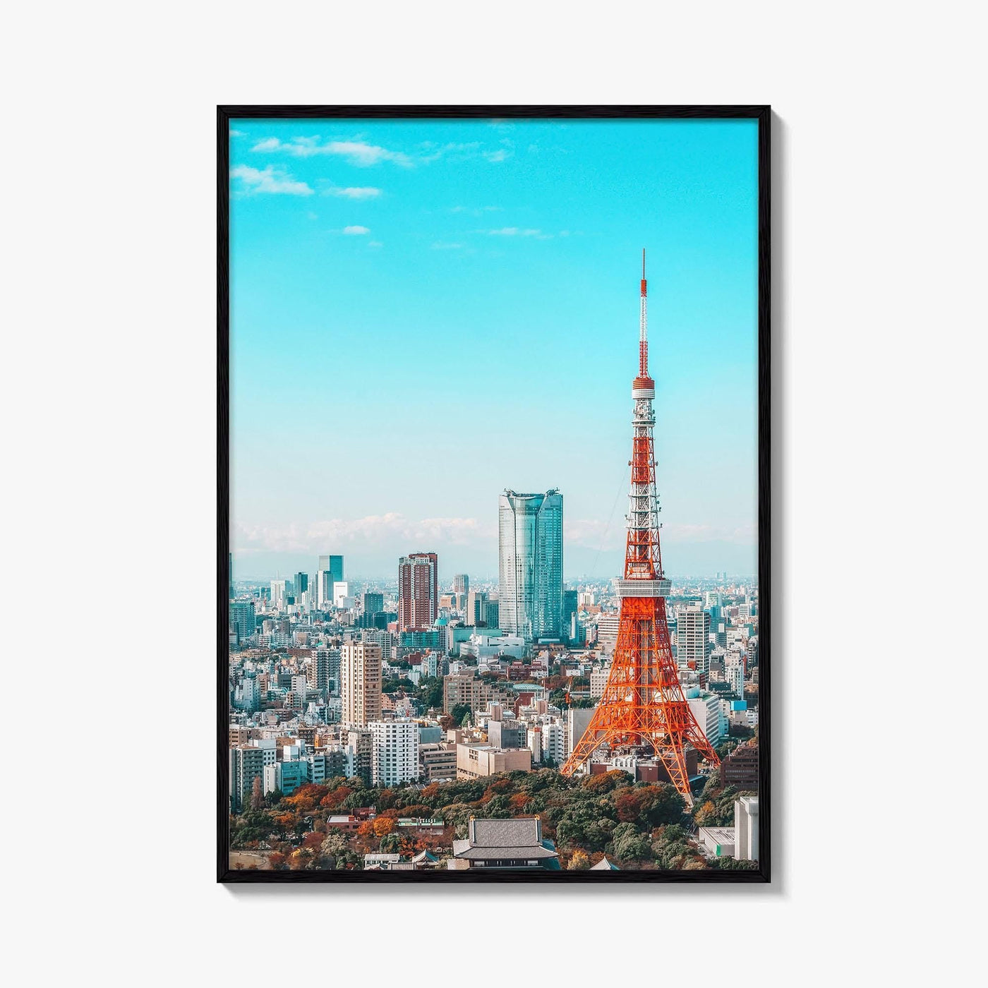 Tokyo Fine Art Photo Print, Tokyo Tower Japan Wall Poster