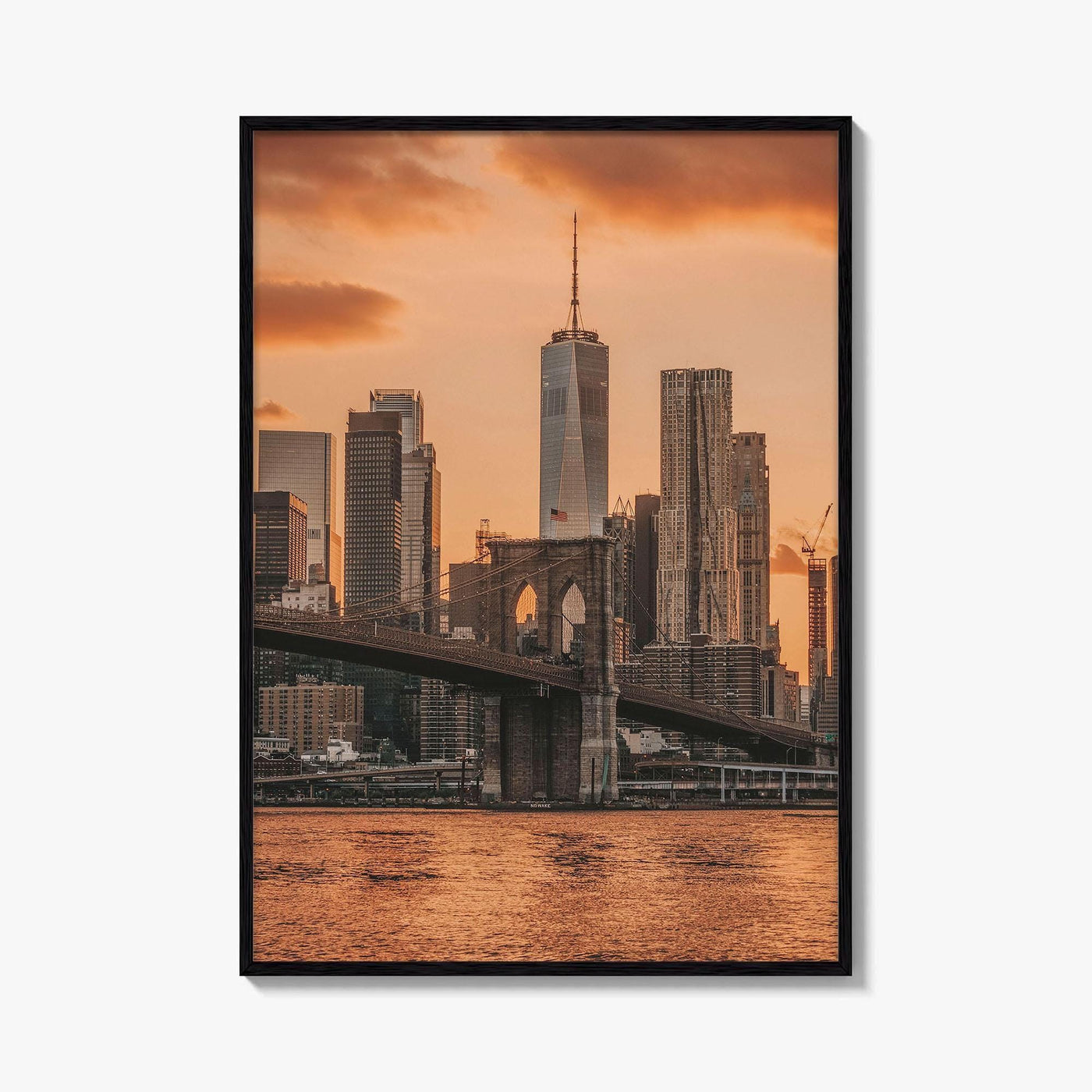Brooklyn Bridge Skyline Fine Art Photo Print, Manhattan, Dumbo NYC, Wall Poster