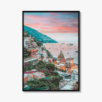 Positano Fine Art Photo Print, Amalfi Coast Italy Wall Poster