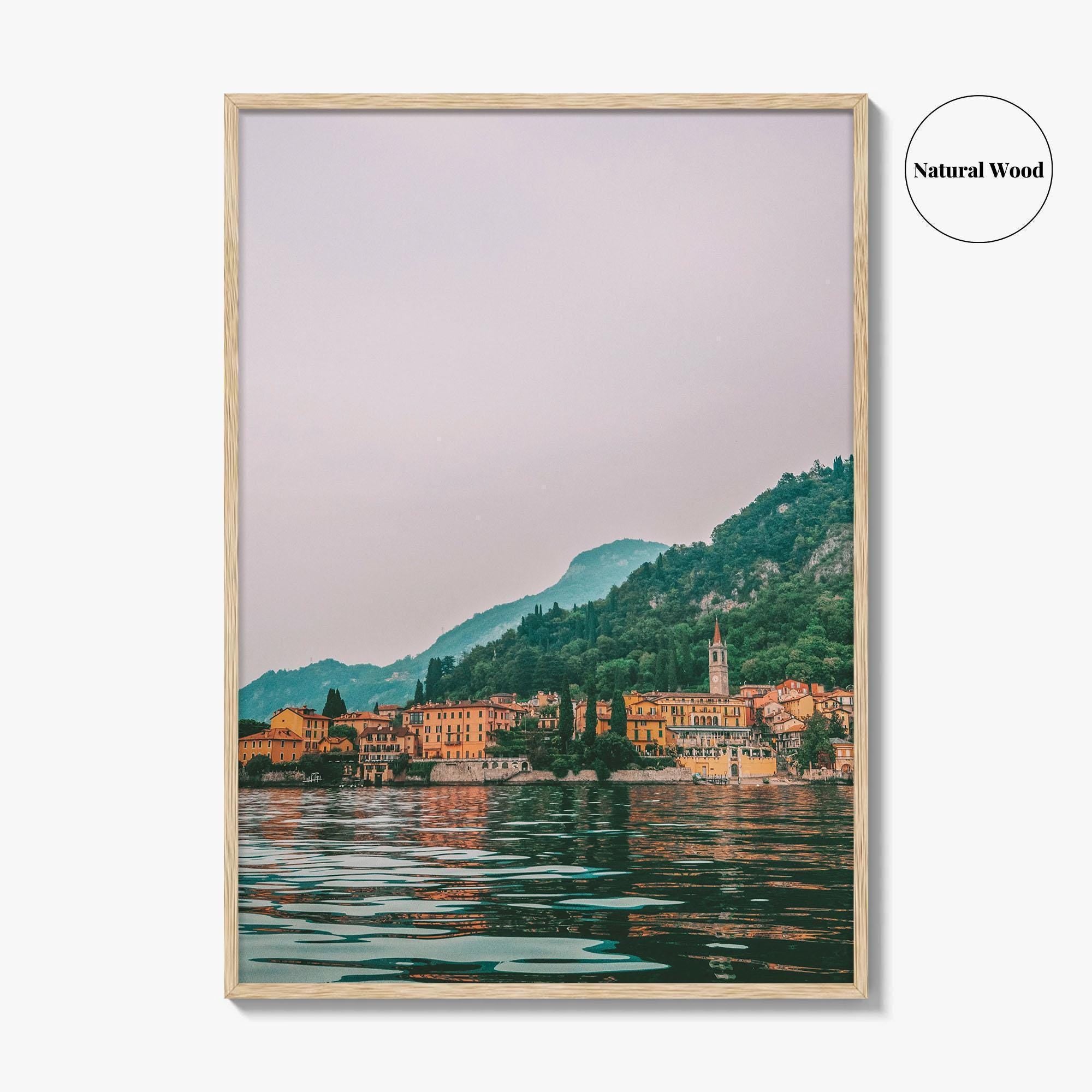 Lake Como Fine Art Photo Print, Lago di Como, Lombardy Italy Wall Poster, Boat