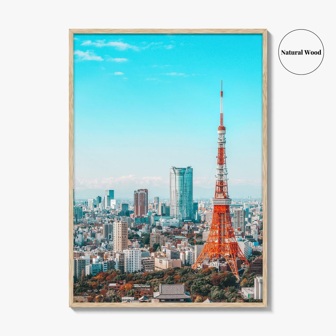 Tokyo Fine Art Photo Print, Tokyo Tower Japan Wall Poster