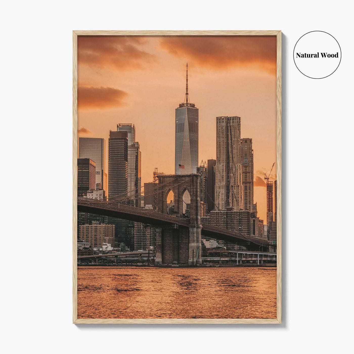 Brooklyn Bridge Skyline Fine Art Photo Print, Manhattan, Dumbo NYC, Wall Poster