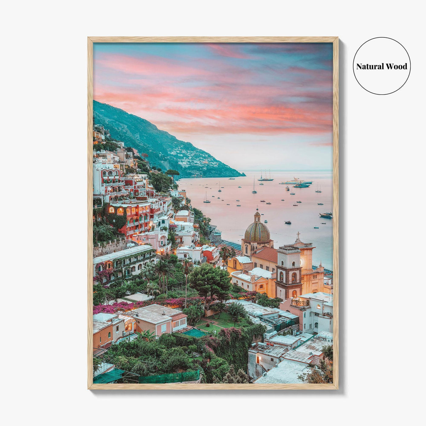 Positano Fine Art Photo Print, Amalfi Coast Italy Wall Poster
