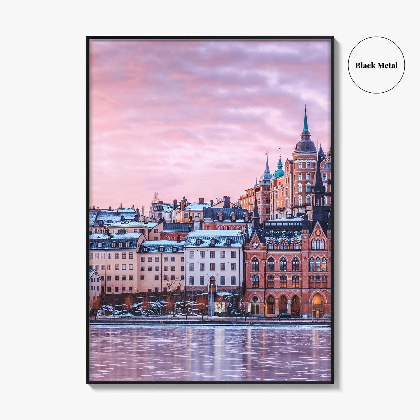 Stockholm Fine Art Photo Print, Södermalm, Mariaberget, Lake Mälaren
