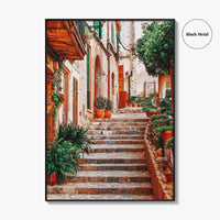 Valldemossa Mallorca Spain Fine Art Photo Print, Village Street Wall Poster, Balearic Islands Majorca