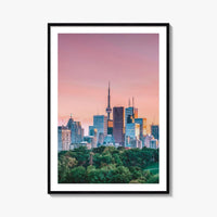 Toronto Skyline Fine Art Photo Print, Ontario Canada Wall Art Poster