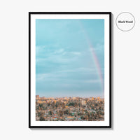 Addis Ababa Skyline Fine Art Photo Print, Aerial View, Ethiopia Wall Decor, Poster