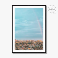 Addis Ababa Skyline Fine Art Photo Print, Aerial View, Ethiopia Wall Decor, Poster